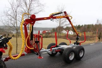 Griplastarvagn Kranman T1650 (Batteridrift)