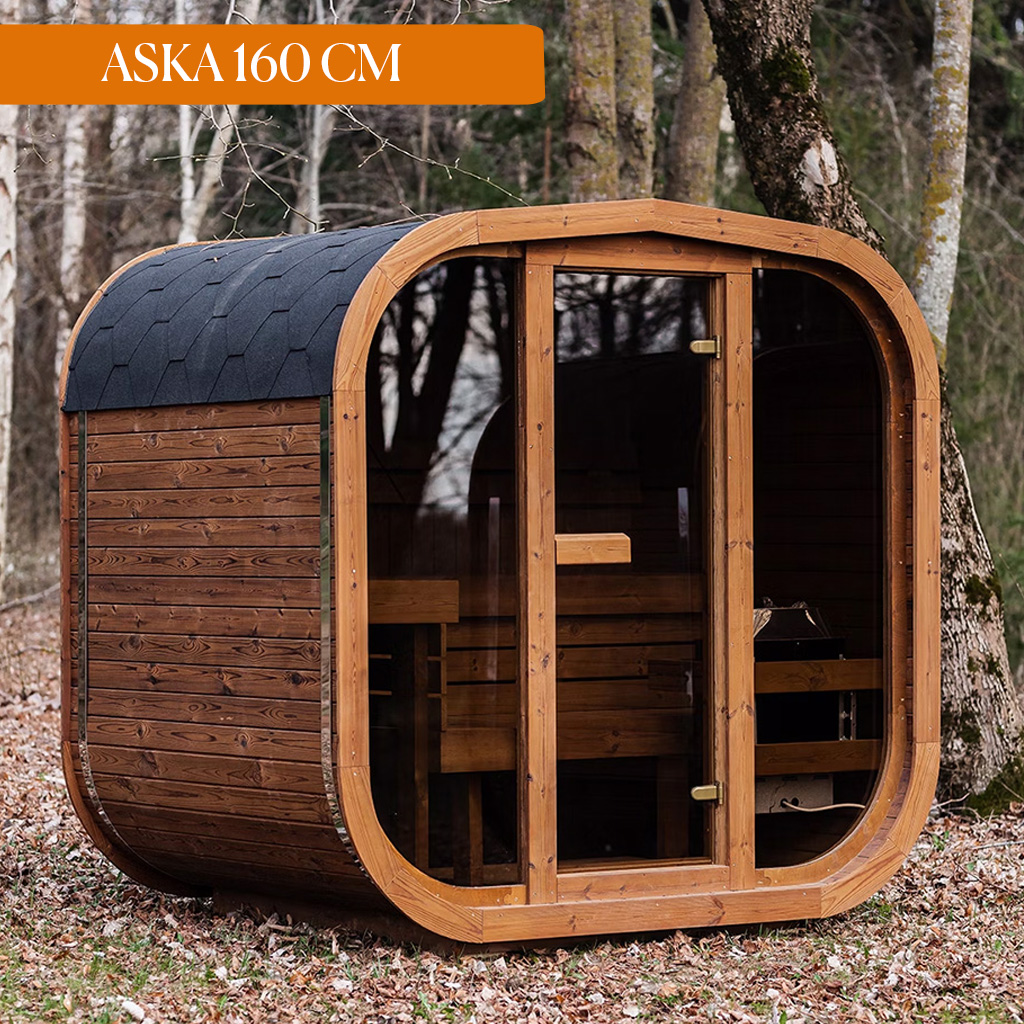 Bastu Byggsats Aska - Bild 4