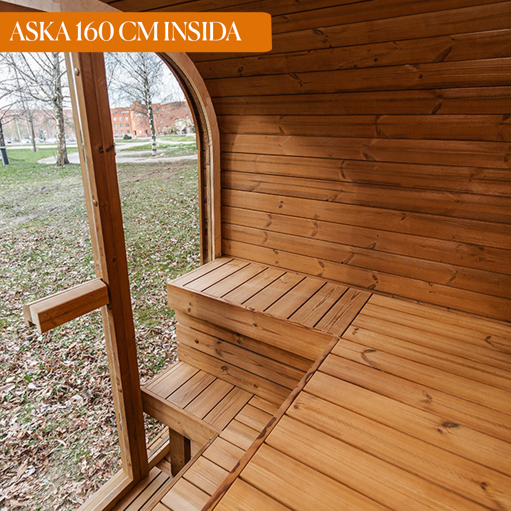 Bastu Byggsats Aska - Bild 9