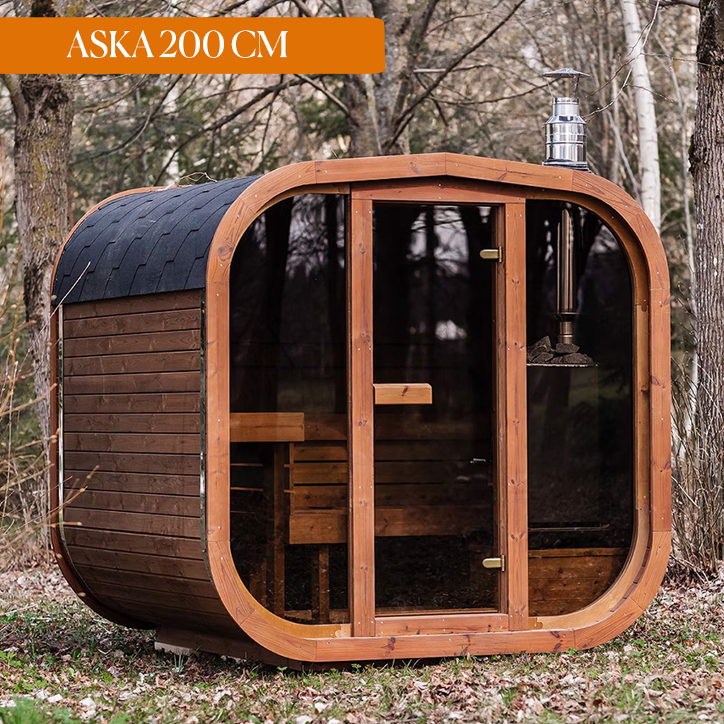 Bastu Byggsats Aska - Bild 5