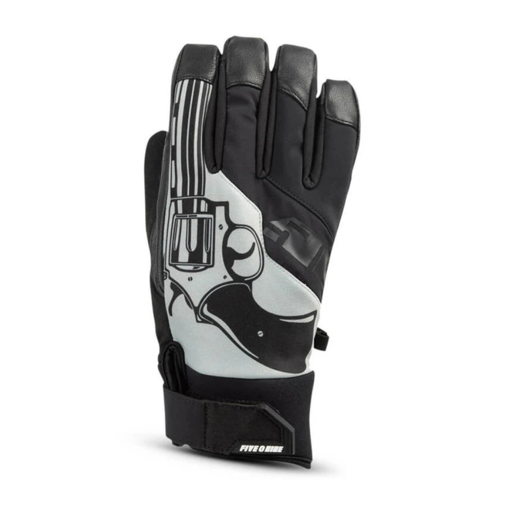 509 Freeride Black Revolver – Snöskoterhandskar