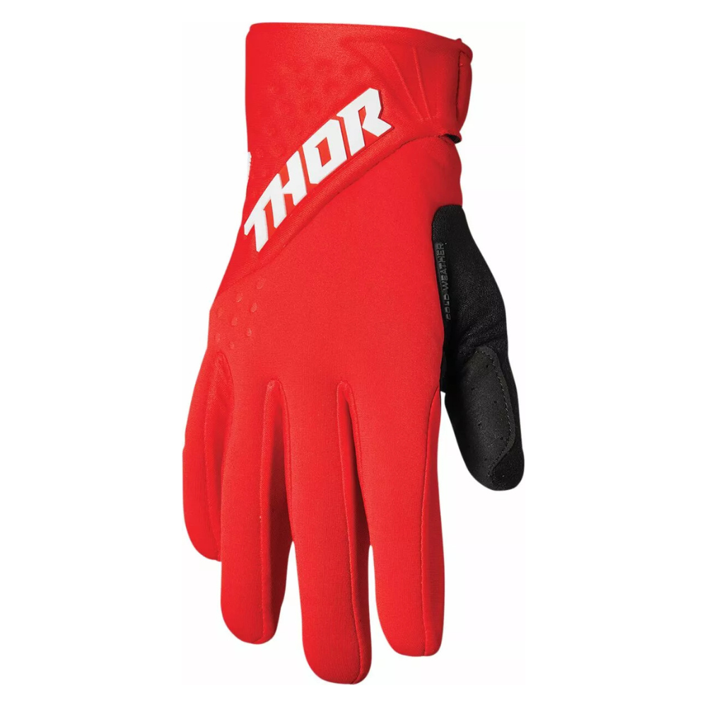THOR Spectrum Vinterhandskar Motocross & ATV Röd/Svart
